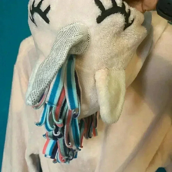 Cat & Jack Unicorn Pink Robe - Picture 5 of 9